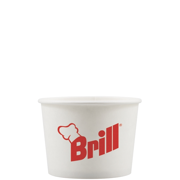 10 oz Paper Food Container - White - Tradition - 10 oz Paper Food Container - White - Tradition - Image 0 of 1