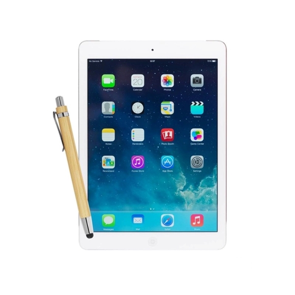 Eco-friendly Bamboo Pen With Stylus - Eco-friendly Bamboo Pen With Stylus - Image 3 of 3