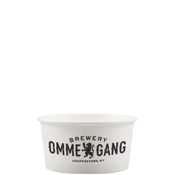 6 oz Paper Food Container - White - Tradition - 6 oz Paper Food Container - White - Tradition - Image 0 of 1