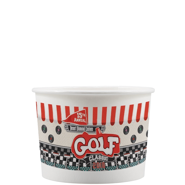 16 oz Paper Food Container - White - Digital - 16 oz Paper Food Container - White - Digital - Image 0 of 1