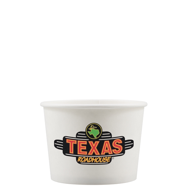 10 oz Paper Food Container - White - Digital - 10 oz Paper Food Container - White - Digital - Image 0 of 1