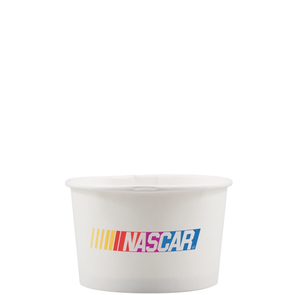 8 oz Paper Food Container - White - Digital - 8 oz Paper Food Container - White - Digital - Image 0 of 1