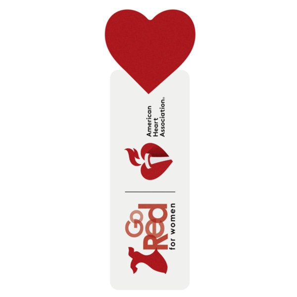 Cardstock Bookmark Stock Shape 12 pt - White - Cardstock Bookmark Stock Shape 12 pt - White - Image 2 of 11