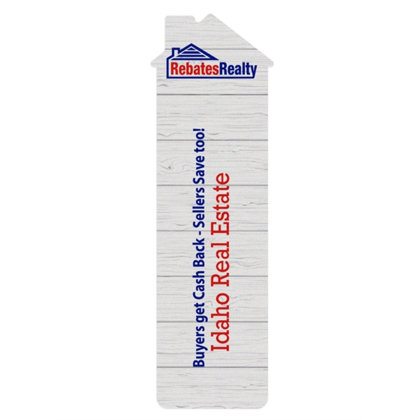 Cardstock Bookmark Stock Shape 12 pt - White - Cardstock Bookmark Stock Shape 12 pt - White - Image 4 of 11