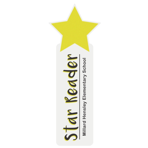 Cardstock Bookmark Stock Shape 12 pt - White - Cardstock Bookmark Stock Shape 12 pt - White - Image 10 of 11