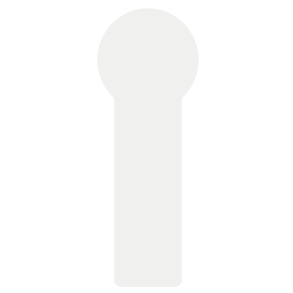 Cardstock Bookmark Stock Shape 12 pt - White - Cardstock Bookmark Stock Shape 12 pt - White - Image 9 of 11