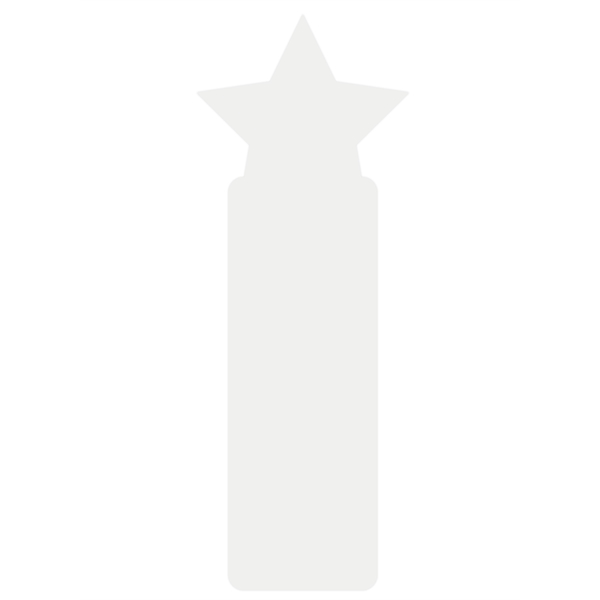 Cardstock Bookmark Stock Shape 12 pt - White - Cardstock Bookmark Stock Shape 12 pt - White - Image 11 of 11