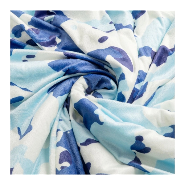 40x50 Luxury Sherpa Plush Crystal Velvet Sublimation Blanket - 40x50 Luxury Sherpa Plush Crystal Velvet Sublimation Blanket - Image 3 of 5