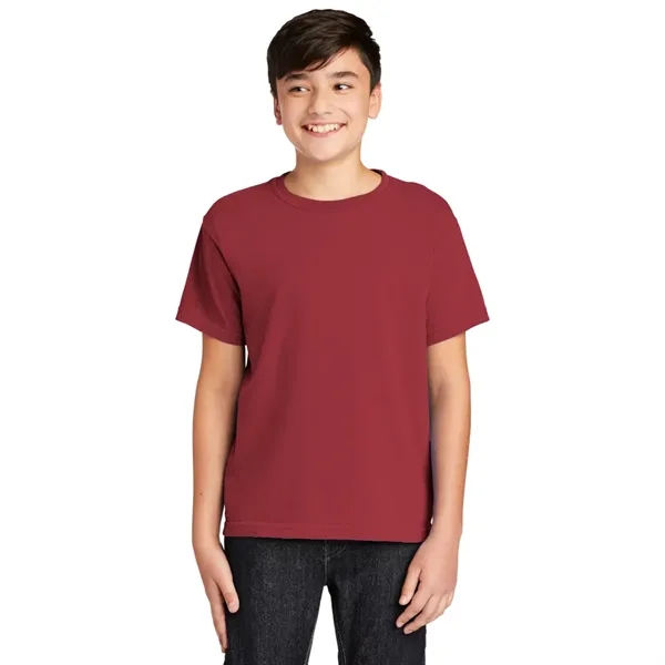 Comfort Colors® Youth Heavyweight Ring Spun Tee - Comfort Colors® Youth Heavyweight Ring Spun Tee - Image 9 of 10