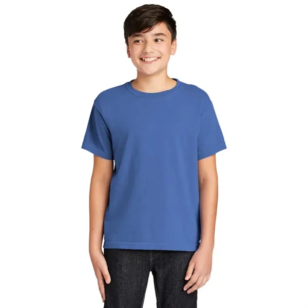 Comfort Colors® Youth Heavyweight Ring Spun Tee - Comfort Colors® Youth Heavyweight Ring Spun Tee - Image 3 of 10