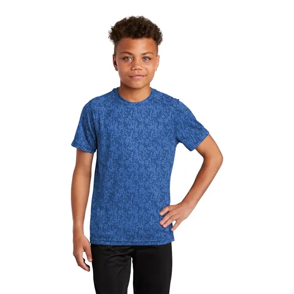 Sport-Tek® Youth Digi Camo Tee - Sport-Tek® Youth Digi Camo Tee - Image 2 of 7