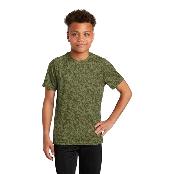 Sport-Tek® Youth Digi Camo Tee - Sport-Tek® Youth Digi Camo Tee - Image 1 of 7