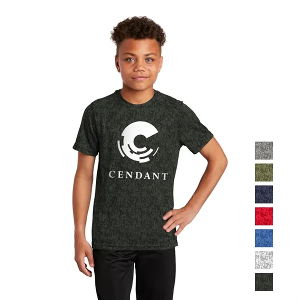 Sport-Tek® Youth Digi Camo Tee - Sport-Tek® Youth Digi Camo Tee - Image 0 of 7