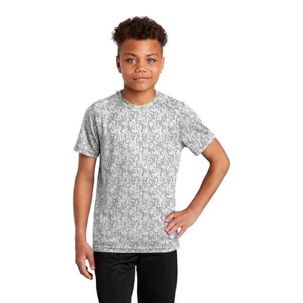 Sport-Tek® Youth Digi Camo Tee - Sport-Tek® Youth Digi Camo Tee - Image 6 of 7
