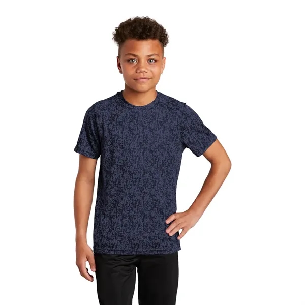 Sport-Tek® Youth Digi Camo Tee - Sport-Tek® Youth Digi Camo Tee - Image 7 of 7