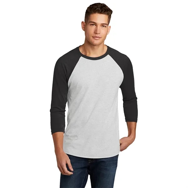 Next Level Apparel® Unisex Tri-Blend 3/4-Sleeve Raglan Tee - Next Level Apparel® Unisex Tri-Blend 3/4-Sleeve Raglan Tee - Image 4 of 11