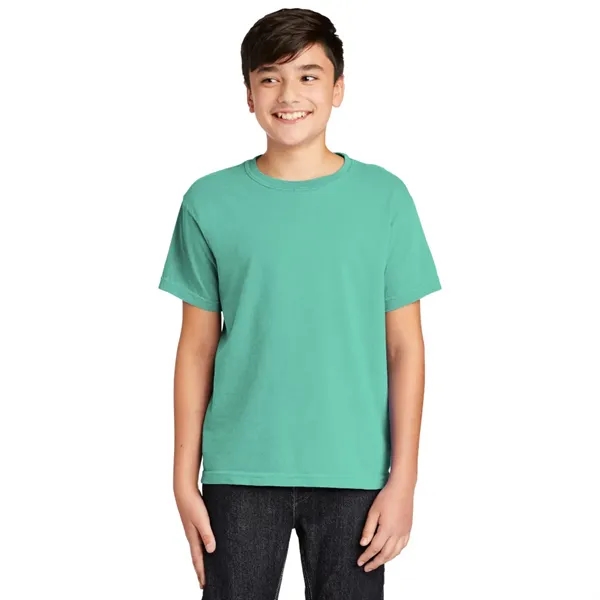 Comfort Colors® Youth Heavyweight Ring Spun Tee - Comfort Colors® Youth Heavyweight Ring Spun Tee - Image 6 of 10