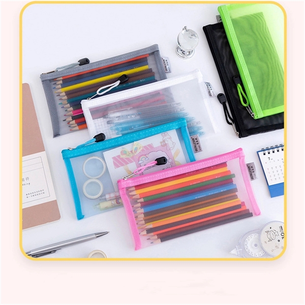 Transparent Mesh Storage Bag - Transparent Mesh Storage Bag - Image 4 of 8