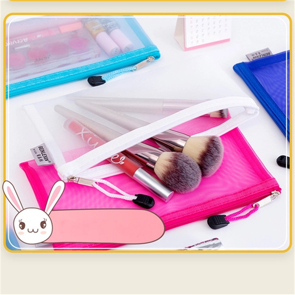 Transparent Mesh Storage Bag - Transparent Mesh Storage Bag - Image 6 of 8
