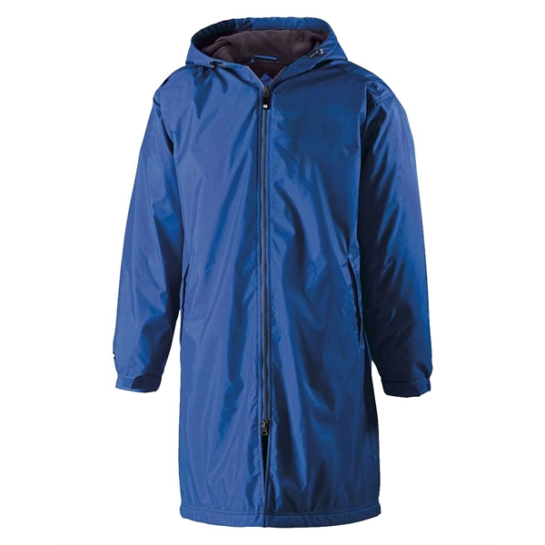 Holloway Men's Conquest Long Length Hooded Jacket - Holloway Men's Conquest Long Length Hooded Jacket - Image 5 of 8