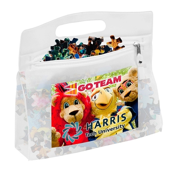 500 Piece Full Color Custom Jigsaw Puzzle In Deluxe Vinyl - 500 Piece Full Color Custom Jigsaw Puzzle In Deluxe Vinyl - Image 2 of 8