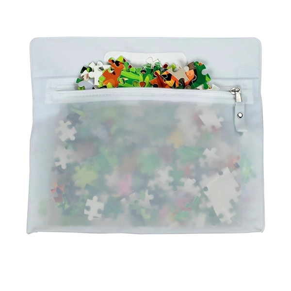 500 Piece Full Color Custom Jigsaw Puzzle In Deluxe Vinyl - 500 Piece Full Color Custom Jigsaw Puzzle In Deluxe Vinyl - Image 4 of 8