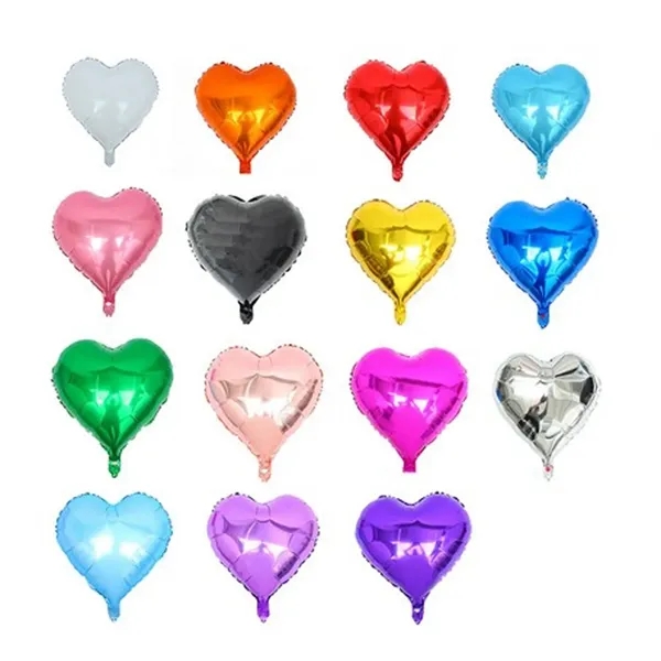 Heart Shaped Foil Balloons - Heart Shaped Foil Balloons - Image 1 of 1