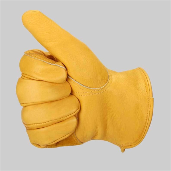Leather Work Gloves - Leather Work Gloves - Image 2 of 5