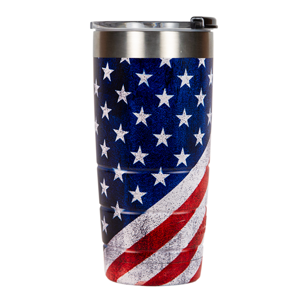 Leakproof 22 oz Bison Tumbler - Patriot Series - Leakproof 22 oz Bison Tumbler - Patriot Series - Image 0 of 4