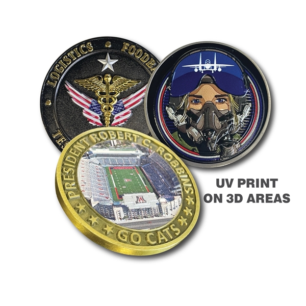UV Full Color Designed Coin - UV Full Color Designed Coin - Image 0 of 0
