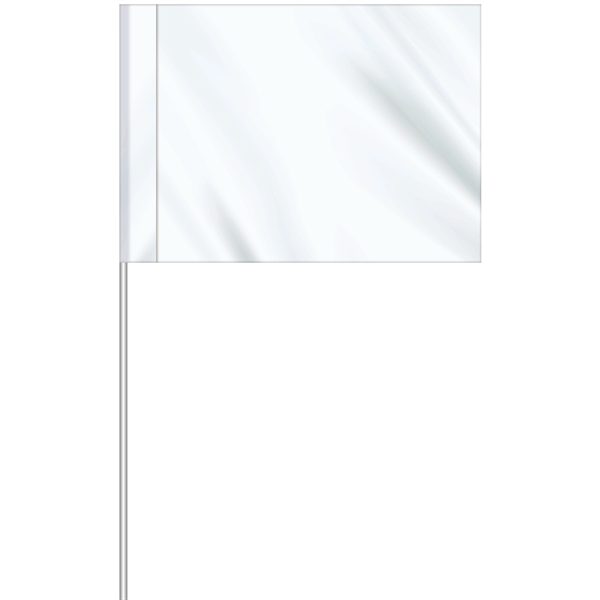 1-Color Custom Marking Flag w/11.5" Plastic Staff - 1-Color Custom Marking Flag w/11.5" Plastic Staff - Image 10 of 23