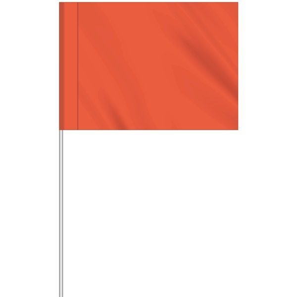 1-Color Custom Marking Flag w/11.5" Plastic Staff - 1-Color Custom Marking Flag w/11.5" Plastic Staff - Image 14 of 23