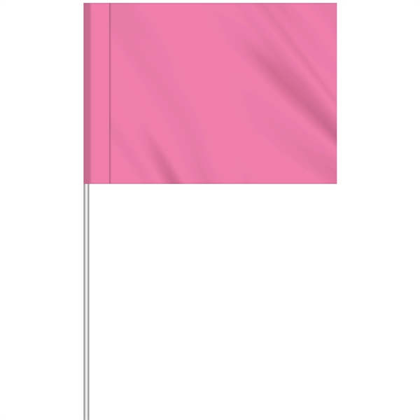 1-Color Custom Marking Flag w/11.5" Plastic Staff - 1-Color Custom Marking Flag w/11.5" Plastic Staff - Image 15 of 23