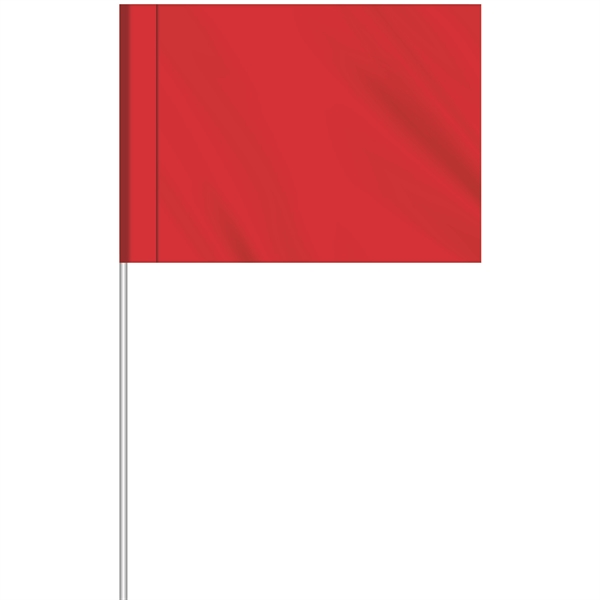 1-Color Custom Marking Flag w/11.5" Plastic Staff - 1-Color Custom Marking Flag w/11.5" Plastic Staff - Image 16 of 23