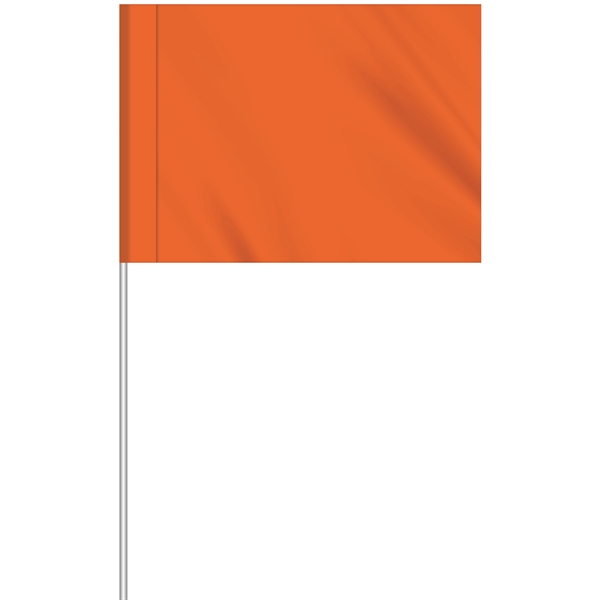 1-Color Custom Marking Flag w/11.5" Plastic Staff - 1-Color Custom Marking Flag w/11.5" Plastic Staff - Image 18 of 23