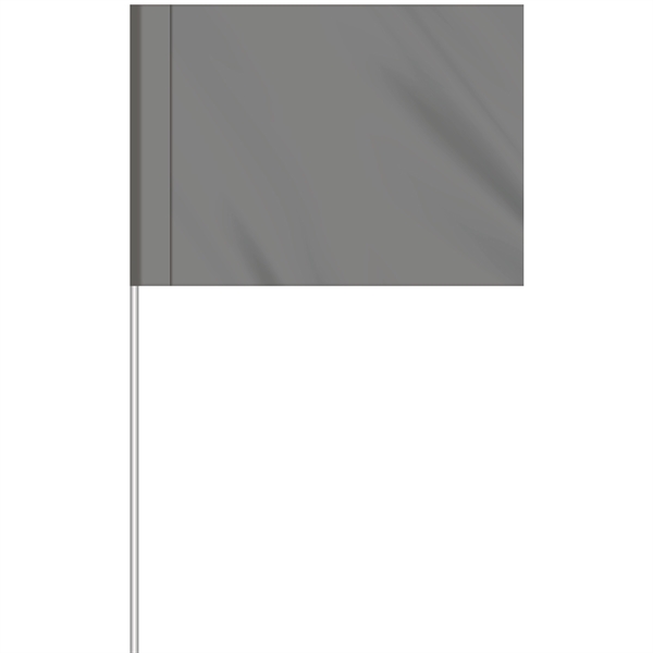 1-Color Custom Marking Flag w/11.5" Plastic Staff - 1-Color Custom Marking Flag w/11.5" Plastic Staff - Image 21 of 23