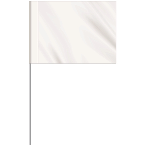 1-Color Custom Marking Flag w/11.5" Plastic Staff - 1-Color Custom Marking Flag w/11.5" Plastic Staff - Image 22 of 23