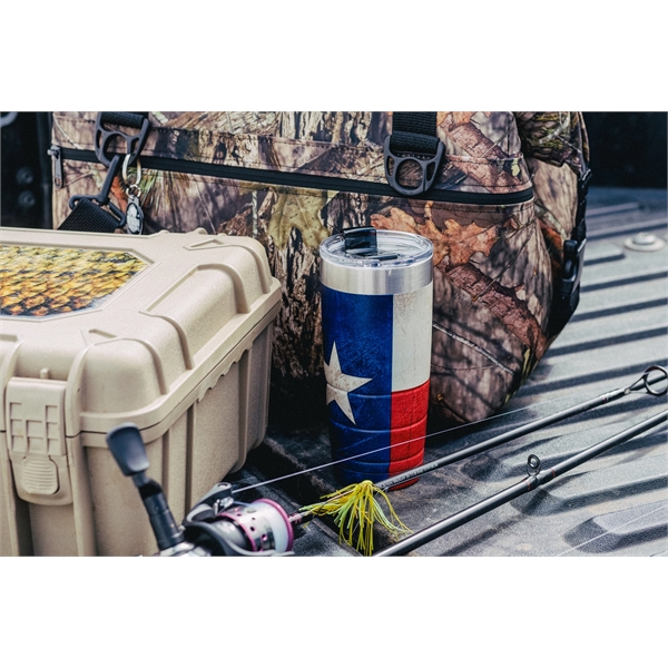 Leakproof 22 oz Bison Tumbler - Patriot Series - Leakproof 22 oz Bison Tumbler - Patriot Series - Image 4 of 4