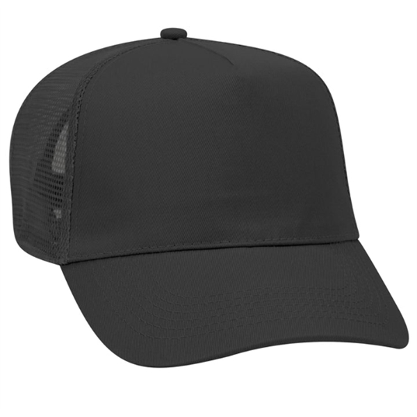 Otto 5 Panel Mid Profile Mesh Back Trucker Value Hat - Otto 5 Panel Mid Profile Mesh Back Trucker Value Hat - Image 0 of 6