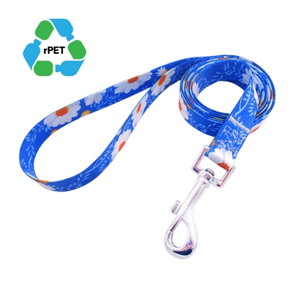 5/8" rPET Eco-friendly Sublimation Pet Leash Metal Carabiner - 5/8" rPET Eco-friendly Sublimation Pet Leash Metal Carabiner - Image 0 of 4