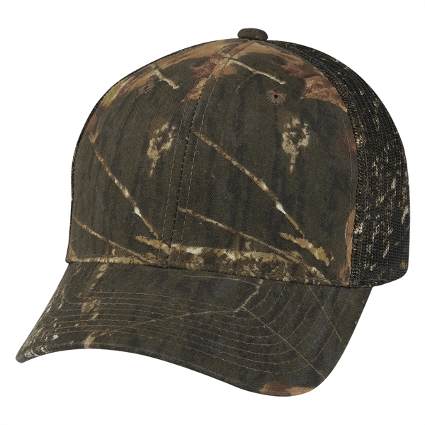 Realtree And Mossy Oak Hunter's Retreat Mesh Back Camoufl... - Realtree And Mossy Oak Hunter's Retreat Mesh Back Camoufl... - Image 1 of 4