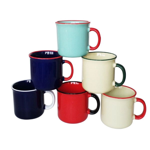 Ceramic Coffee Brown Mugs - Ceramic Coffee Brown Mugs - Image 1 of 1