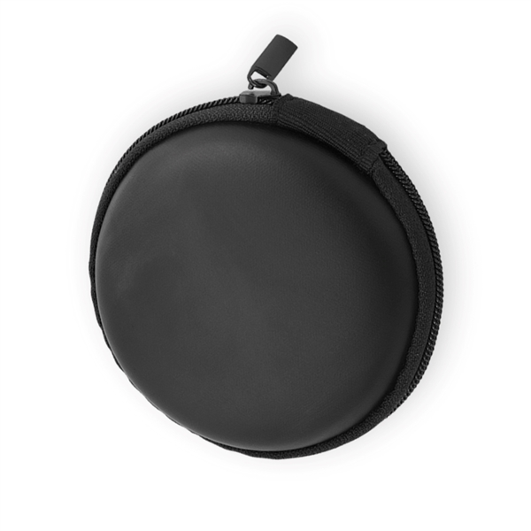 Wintour White Earphones with Black Case - Simports - Wintour White Earphones with Black Case - Simports - Image 2 of 3