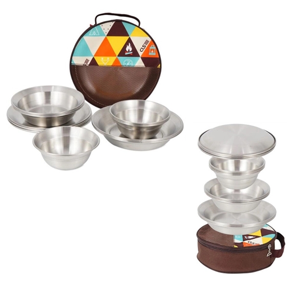 Camping Cutlery Set 16 Pcs - Camping Cutlery Set 16 Pcs - Image 0 of 1