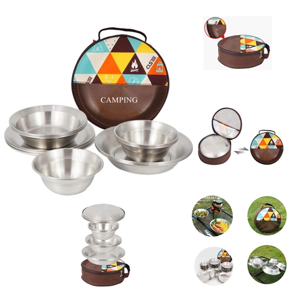 Camping Cutlery Set 16 Pcs - Camping Cutlery Set 16 Pcs - Image 1 of 1