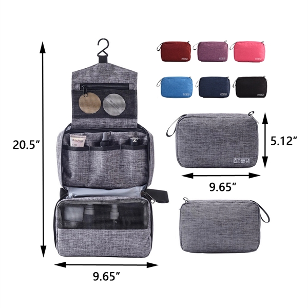 Foldable Travel Organizer Toiletry Bag - Foldable Travel Organizer Toiletry Bag - Image 1 of 2