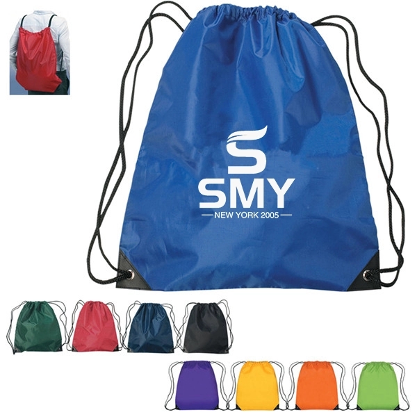 210D Polyester Drawstring Backpack - 210D Polyester Drawstring Backpack - Image 0 of 1