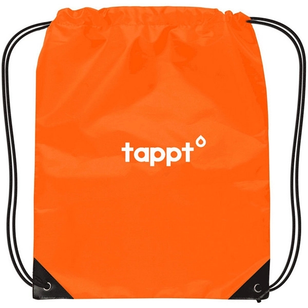 210D Polyester Drawstring Backpack - 210D Polyester Drawstring Backpack - Image 1 of 1