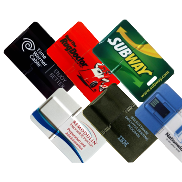 Clinton Folding USB Card - Clinton Folding USB Card - Image 0 of 6