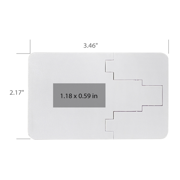 Clinton Folding USB Card - Clinton Folding USB Card - Image 4 of 6